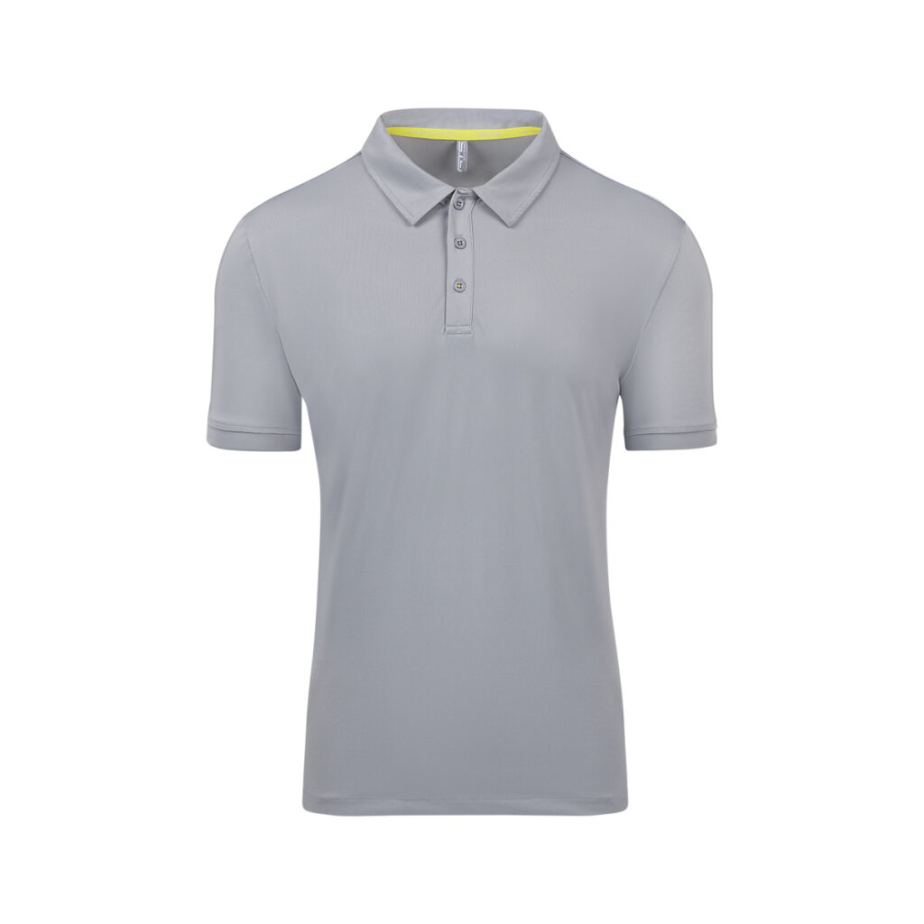 Poloshirt in Grau von GTS Sports