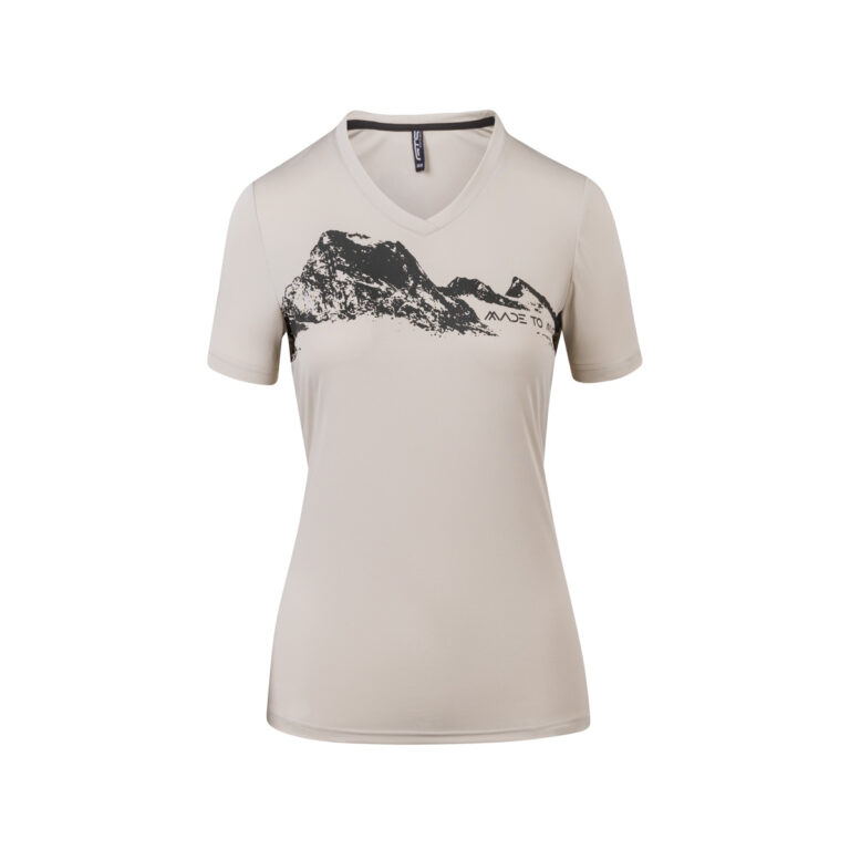 Sportshirt aus atmungsaktiven Material von GTS Sports mit Print für Damen